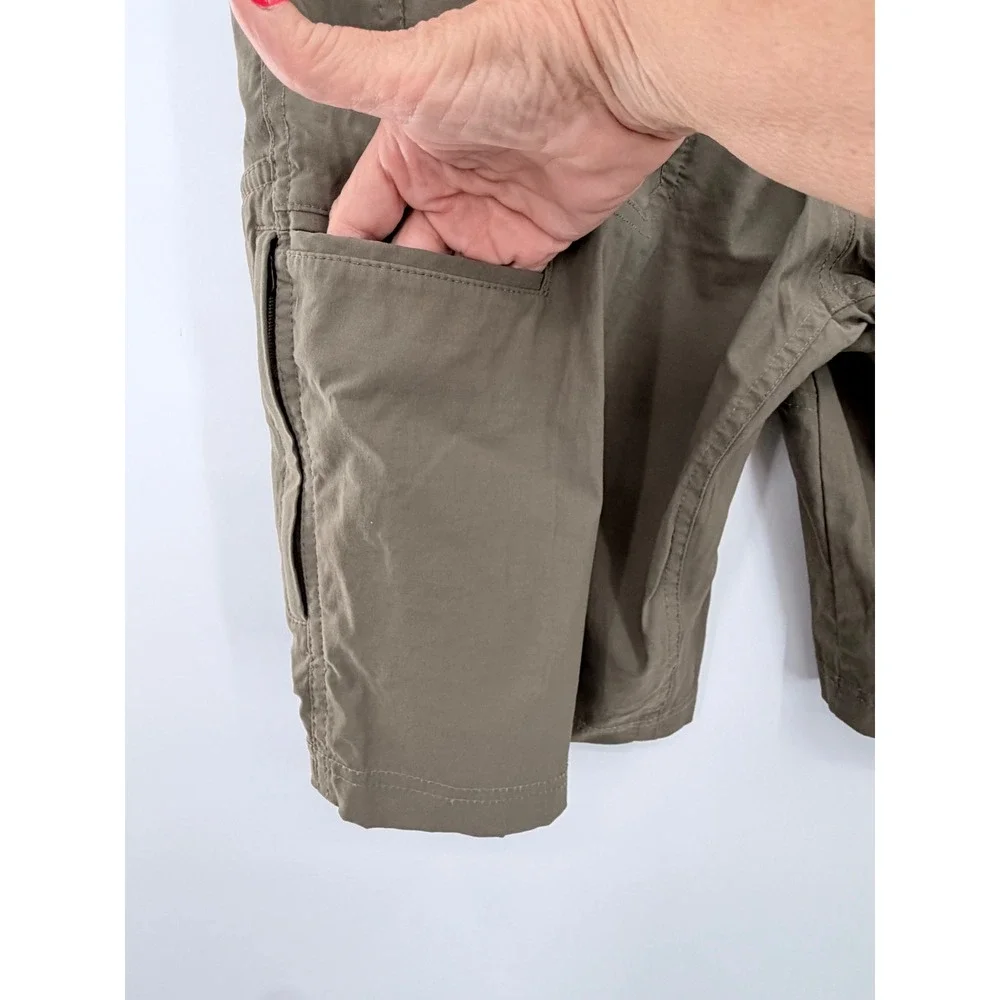 Kuhl Cargo Shorts Men 31 Olive Green Hiking Outdoor Utility Tactical Gorpcore